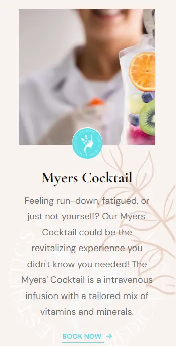 Myers Cocktail Near Me